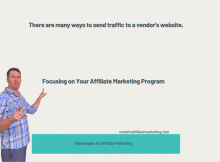 Focusing on Your Affiliate Marketing Program