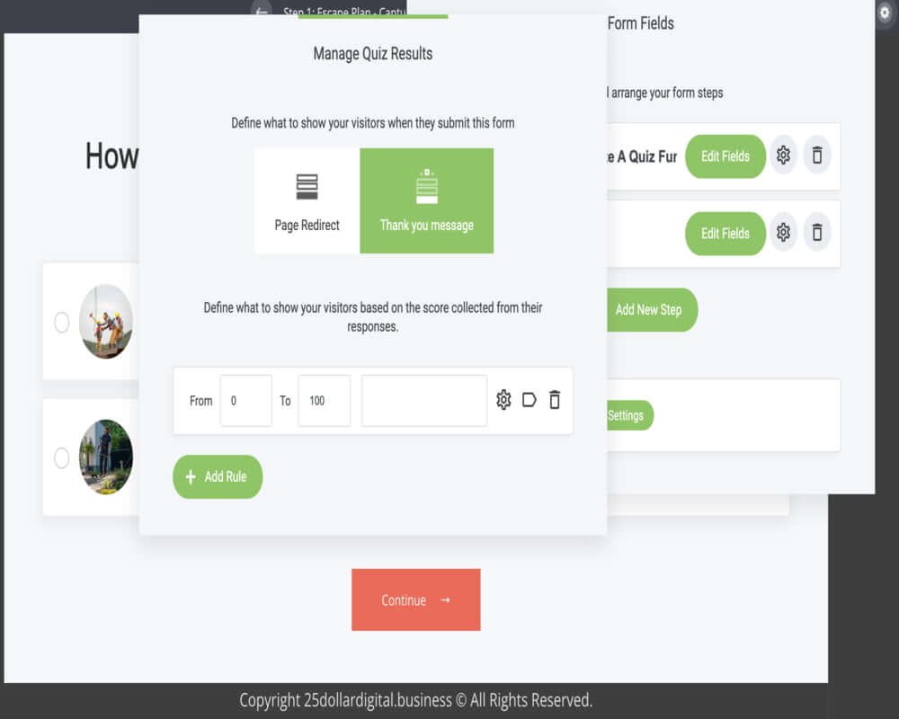 How To Create A Quiz Funnel In The HBA Funnel Builder