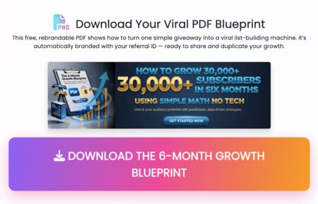 The 6-Month Growth Blueprint: How to Grow 30,000+ Subscribers Without Ads or Tech